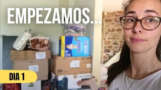 Primer dia de mudanza... Y ya vamos cargados 😂 | Empieza la cuenta atrás 🏡