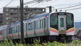 E129系B10+A31編成信越本線下り新潟行き441M【4K】