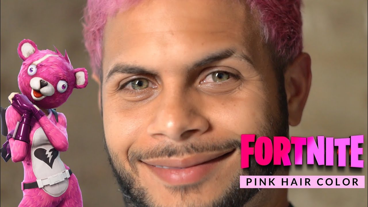 Fortnite Pink Hair Color