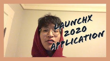 LaunchX 2020 Application