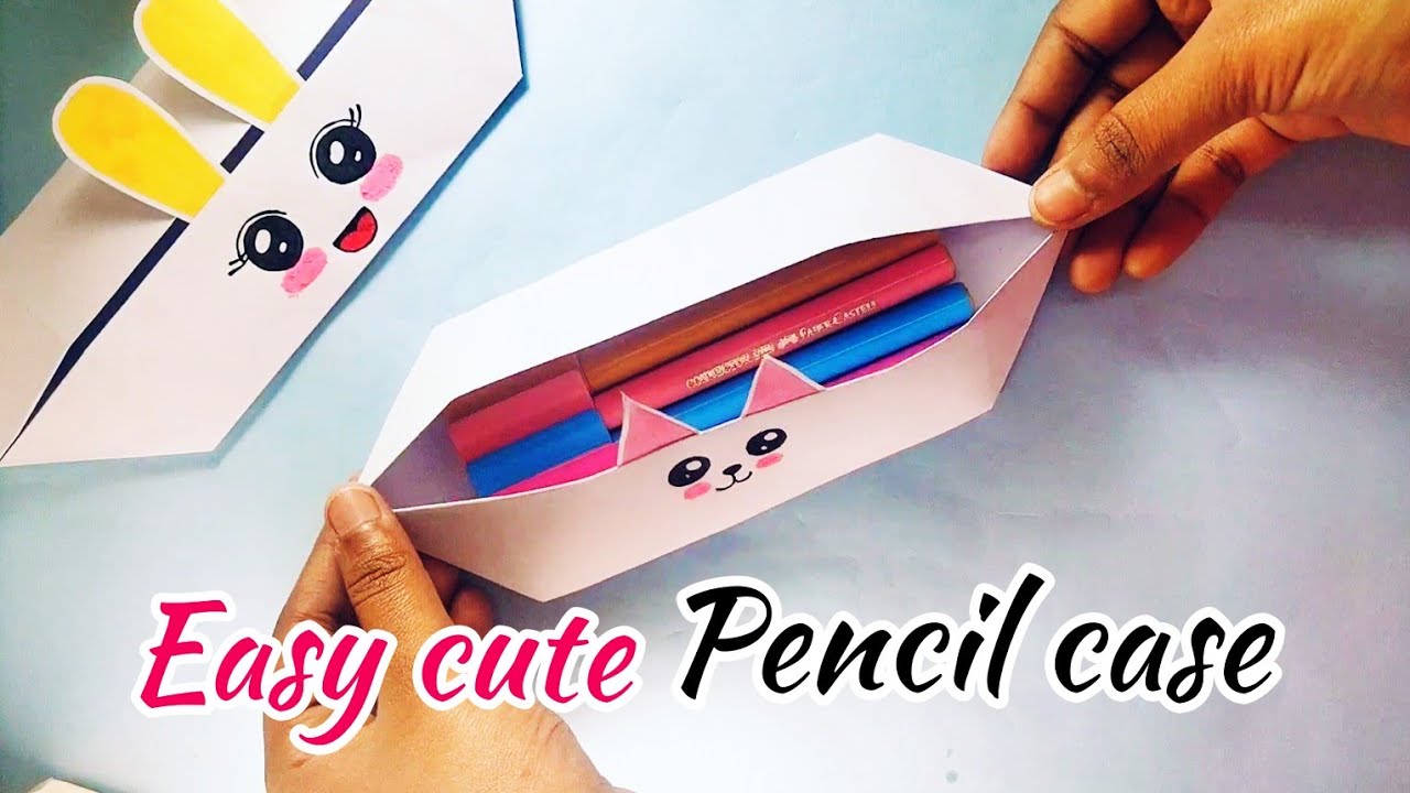 Easy Cute Pencil Case Ideas L HowTo Make Paper Pencil Case L Diy Pencil easy-cute-pencil-case-ideas-l-howto-make-paper-pencil-case-l-diy-pencil