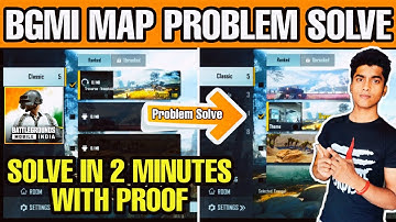 BATTLEGROUND MOBILE INDIA : MAP DOWNLOAD PROBLEM SOLVE | BGMI MAP DOWNLOADING PROBLEM SOLVE 🔥