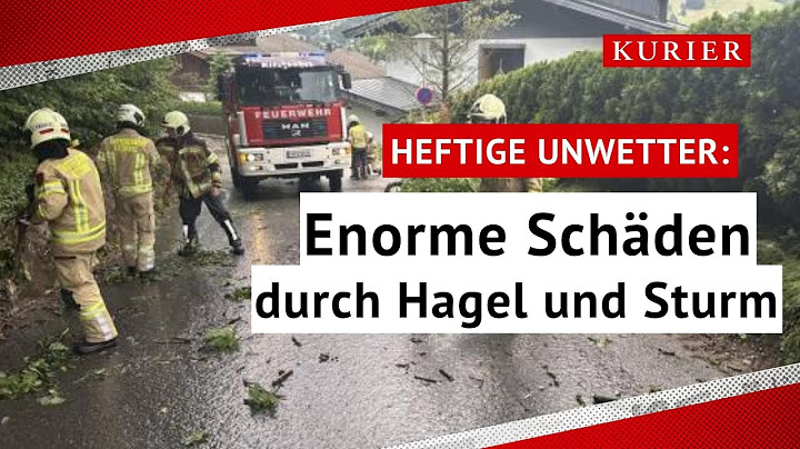 Heftige Gewitter: Hagel und Sturm verursachen Millionen Schaden