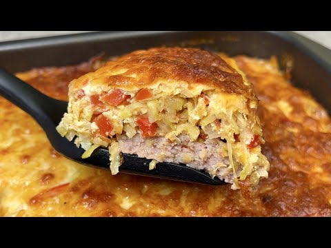 Не Жарю! Выкладываю, заливаю и запекаю! Потрясающее блюдо из КАБАЧКОВ!