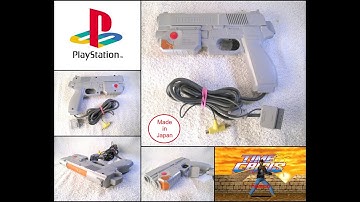 Official Namco NPC-103 Light Gun Controller Sony PlayStation 1 Grey