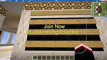 Minecraft Tekkit classic server Arcana-Mining