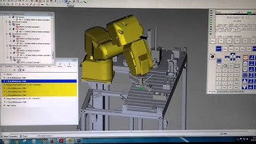 EP#10  Simulation de robot Fanuc/ Fanuc robot simulation