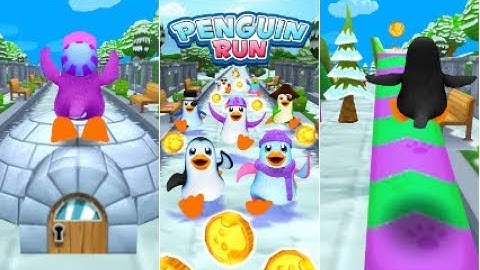 Penguin Run Android Gameplay