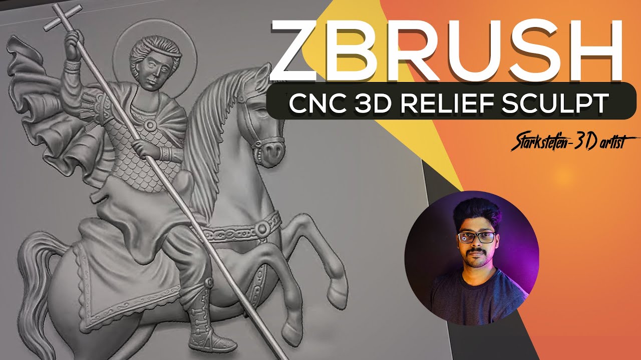 how to carve a relief in zbrush