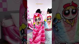 Beli selimut gemes Kintakun's The Powerpuff Girls GRATIS tas transparan?!❤️‍🔥