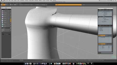 Modo 401 3D Modeling Tutorial - Low Poly Character Creation Part 6