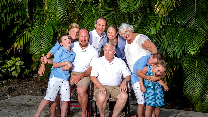 Dowless Family Key West Portrait