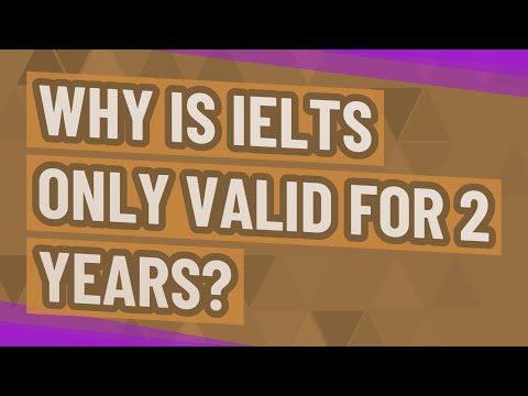 Video: Does The Exam Have A Validity Period