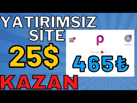Yeni Yatırımsız Site 25$ Kazan- (KANITLI VİDEO ) İnternetten Para Kazanma Yolları 2022