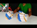 How to make cricket 🏏 gloves at home | Super easy DIY | RV world