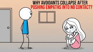 Why Avoidants Collapse After Pushing Empaths Into Silence | Avoidant Psychology Net Worth