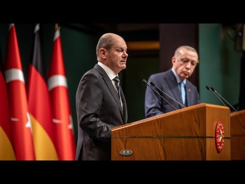 Scholz formuliert nach Besuch bei Erdogan gemeinsamen Appell an Putin