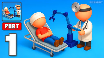 Master Hospital - Gameplay Walkthrough Part 1 - Upgrade Your Medical Team (iOS, Android)