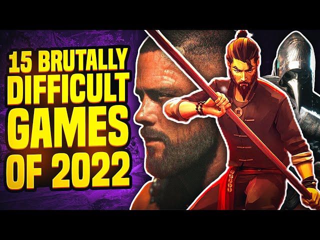 These are the top 10 hardest video games of 2022, according to new