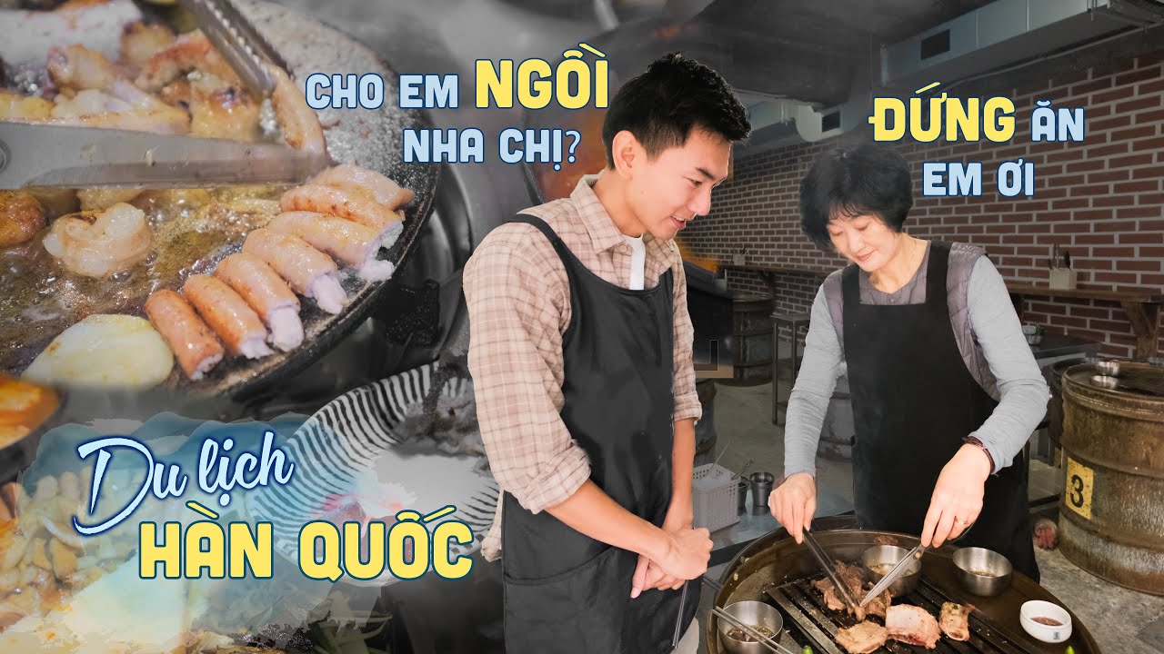 ⁣Ký sự du lịch: Lạ kỳ quán ăn 70 năm KHÔNG CHO NGỒI |Ẩm thực Hàn Quốc #3