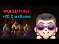 ANOTHER WORLD FIRST | +20 Darkflame Cleft | Liquid Hopeful Arcane PoV