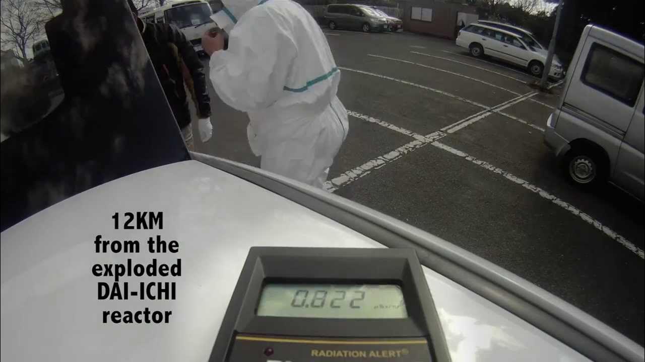 GoPro Geiger counter Timelapse Fukushima Daiichi Reactor YouTube