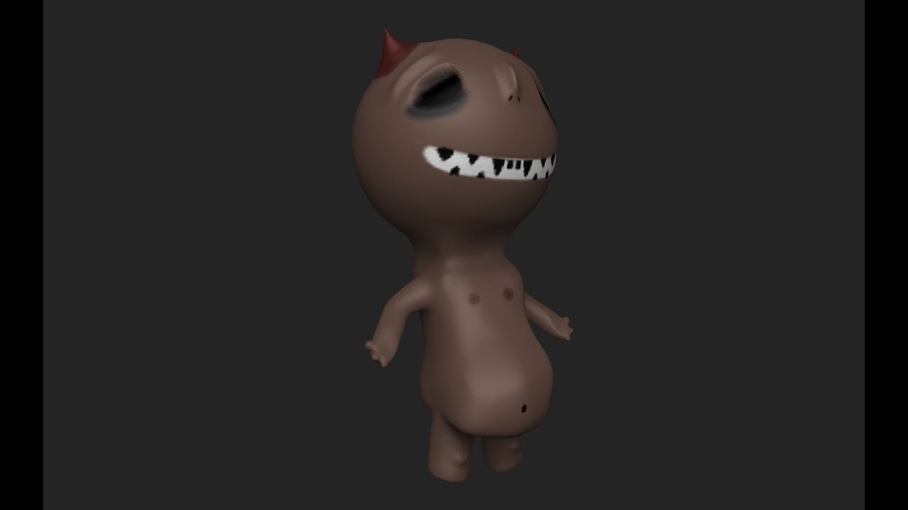 Zbrush Model: Darry the Devil (1st Model)