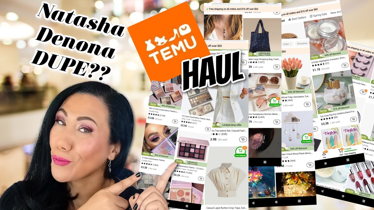 Is It a Luxury DUPE?? / TEMU Makeup and accessory HAUL / SOO Many Amazing Finds!!