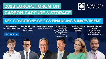 Panel: Key Conditions of CCS Financing and Investment -2023 Europe Forum on Carbon Capture & Storage