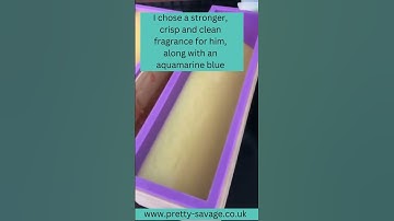 A simple diagonal soap design