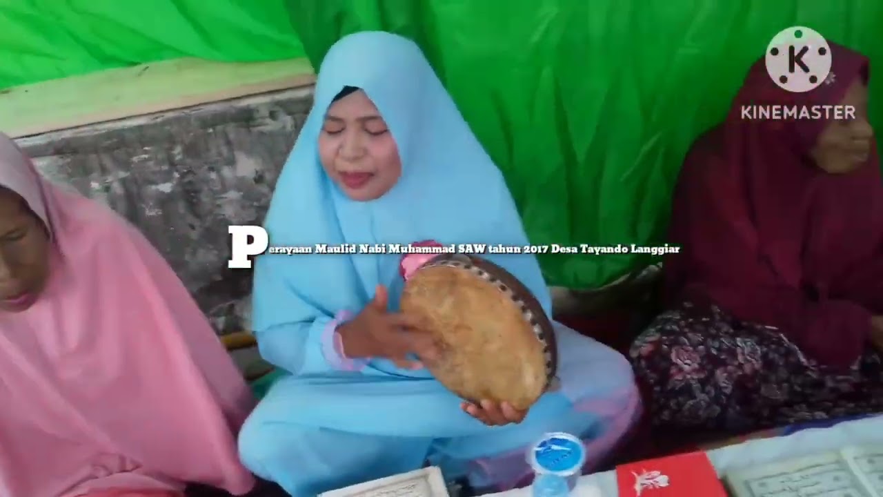Perayaan Maulid Nabi Muhammad SAW tahun 2017 di Desa Tayando Langgiar