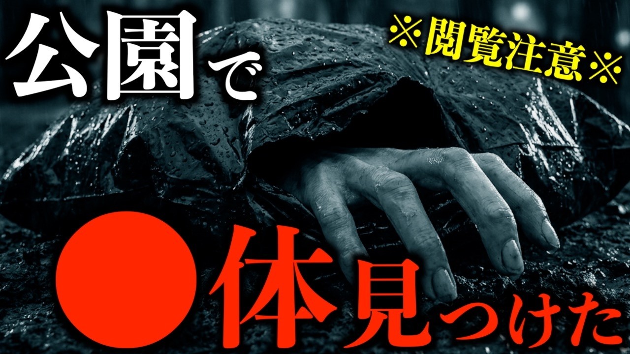 【怪談】死体が入っていたビニール袋。翌日見に行くとやばい事態に。2chの怖い話「黒いビニール袋」【怖い話】【2ch怖いスレ】【ホラー】【ゆっくり朗読】
