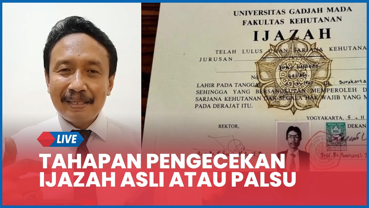 🔴Solichul Huda Pakar Digital Forensik Beberkan Tahapan Pengecekan Ijazah Asli atau Palsu