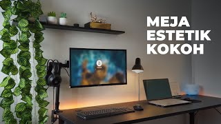 JANGAN SALAH BELI MEJA DI ONLINE ! Review Meja Kerja Estetik Kokoh  Murah Minimalis