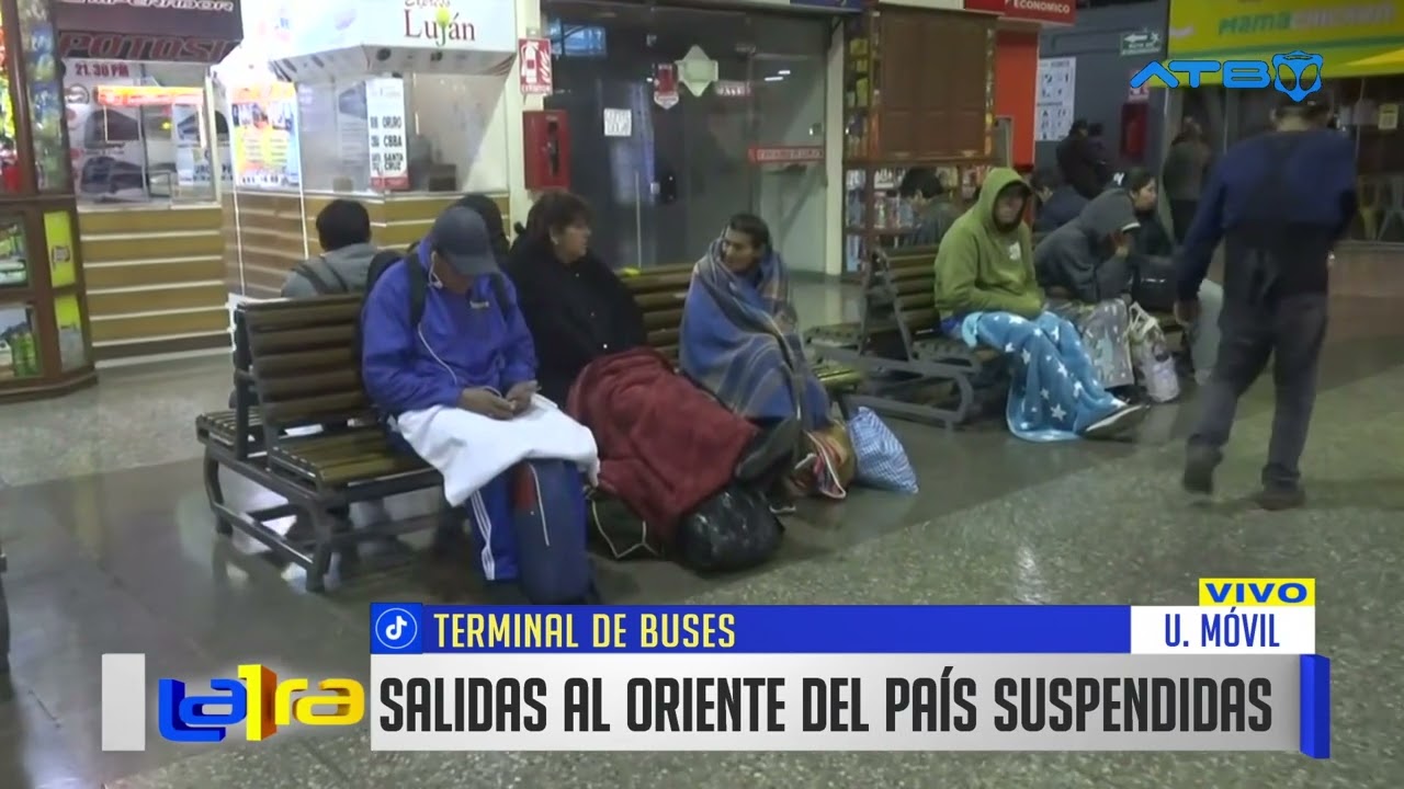 Cochabamba mantiene suspendidos los viajes hacia el oriente por bloqueos