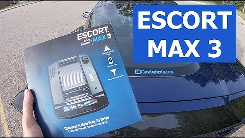 Escort MAX 3 Unboxing and Review | Amazing Radar Detector!