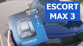 Escort MAX 3 Unboxing and Review | Amazing Radar Detector!