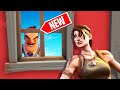 Playing HELLO NEIGHBOUR In FORTNITE! (Custom Game Mode)