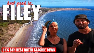 How good is FILEY? UK’s 8th Best Rated Seaside Town!