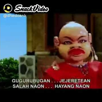 Cepot nyanyi, merdu suara nya