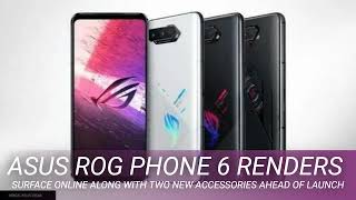 Asus ROG Phone 6 renders surface online along with two new accessories ahead of launch