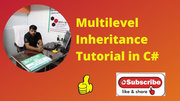 Multilevel Inheritance Example in C-Sharp,What is Multilevel Inheritance in C#,Inheritance Tutorial