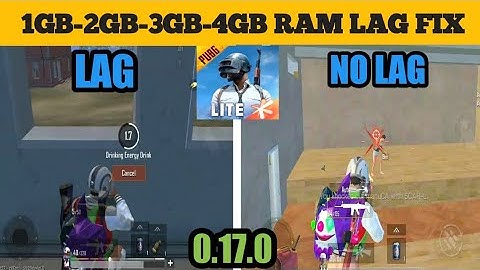 PUBG MOBILE LITE 0.17.0 LAG FIX 💯% | NO HEAT | 1GB, 2GB, 3GB, 4GB RAM LAG FIX