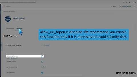 How to Enable or Disable PHP