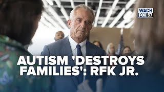 Full remarks: RFK Jr. addresses autism rise and causes, claims condition 'destroys families'