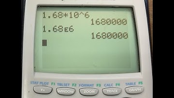 Entering Exponential Notation on a TI Calculator