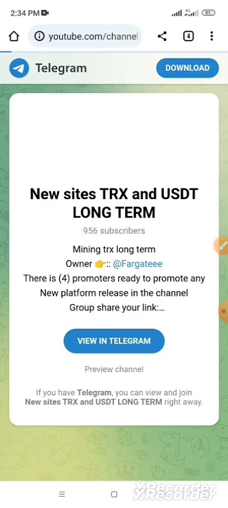 How to find link my telegram channel