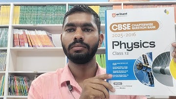 Arihant Chapter Wise Question Bank Physics Class 12TH Full Review With Detailed Explanation 