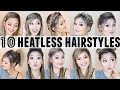 10 Heatless Hairstyles for BACK TO SCHOOL