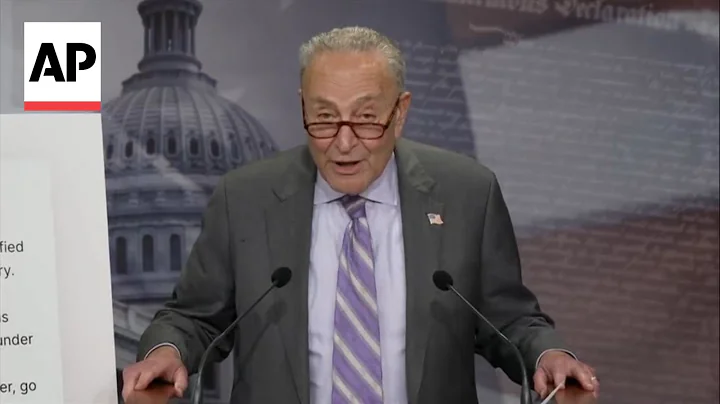 Chuck Schumer responds after Trump tells him to 'go to hell' in social post